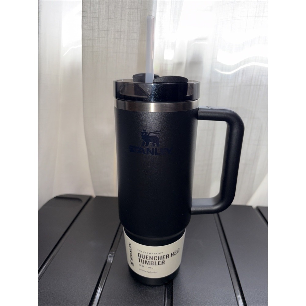 NEW Stanley‎ Tumbler Flip Straw ProTour Quencher 30oz Black- BRAND NEW W TAGS